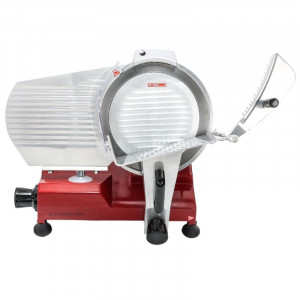 Professional Red Gravity Ham Slicer 300 mm - Dynasteel