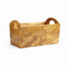 Olive Wood Bread Box - 245 x 198 mm - Hendi