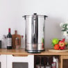 Percolatore Professionale 14 L 100 Tazze 1650 W Inox