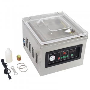 900 W Chamber Vacuum Sealer Machine - 400 mm Stainless Steel Sealing