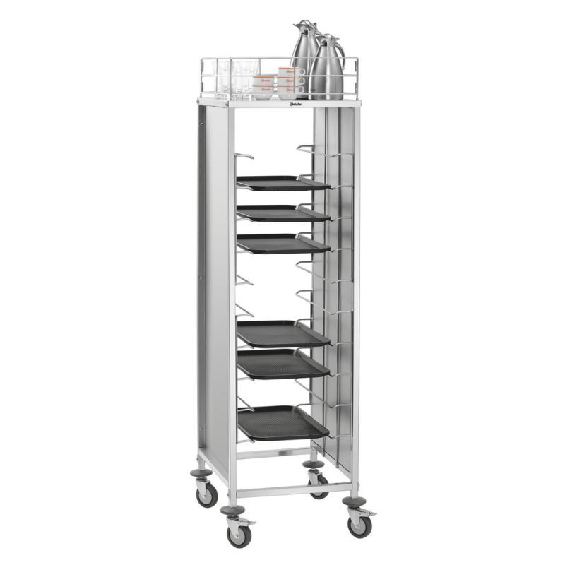 Chariot Gastronorme en Inox - 10 Niveaux - Bartscher