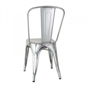 Sedie Bistro in Acciaio - Set di 4 - Bolero