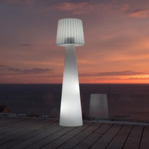 Lampada da terra con filo - Lady Bianco 150 cm - Lumisky
