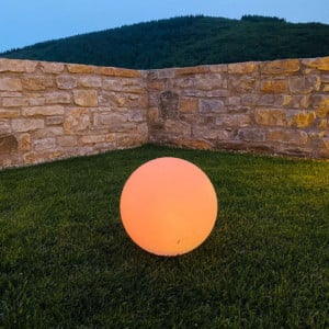 Sfera luminosa galleggiante senza fili - Bobby 30 cm - Lumisky