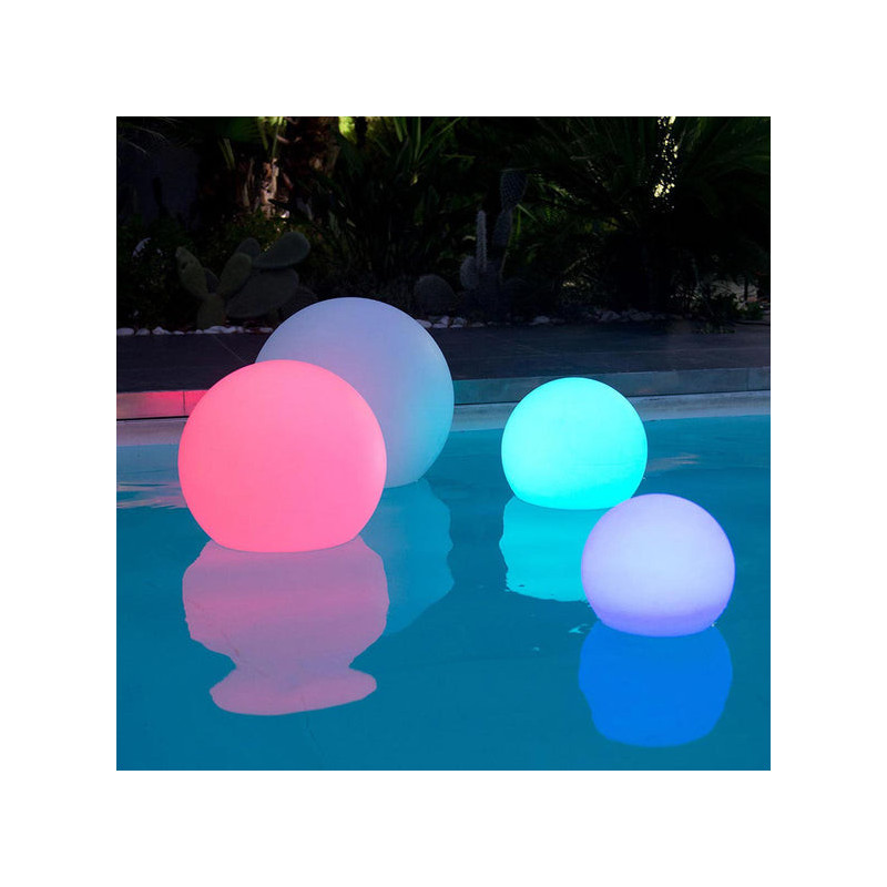 Sfera luminosa galleggiante senza fili - Bobby 30 cm - Lumisky