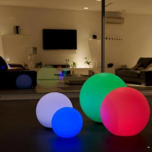 Sfera luminosa galleggiante senza fili - Bobby 30 cm - Lumisky