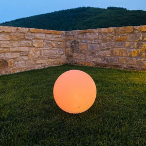 Sfera luminosa galleggiante senza fili - Bobby 40 cm - Lumisky