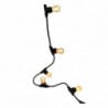 Ghirlanda luminosa esterna con lampadina a filamento collegabile - Link Me Light - Lumisky