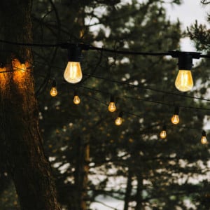 Ghirlanda Luminosa da Esterno a Lampadina Filamento Collegabile - Link Me Light - Lumisky
