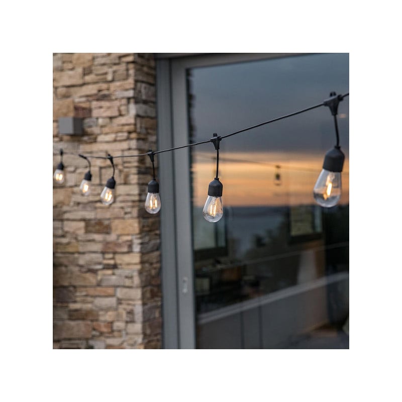 Ghirlanda Luminosa Solare a Lampadina Filamento - Mafy Solar - Lumisky Ghirlanda Luminosa Solare a Lampadina Filamento - Mafy Solar - Lumisky