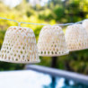 Ghirlanda Luminosa Bambù Solare e Presa LED - Chill Hybrid - Lumisky