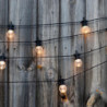 Ghirlanda Luminosa Guinguette Solare e Presa LED - Party Clear Hybrid - Lumisky