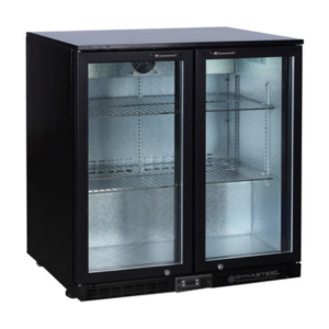 Retrobar Refrigerato 209 L 2 Porte in Vetro — Ventilato