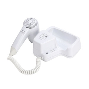 Asciugacapelli da Parete 1100 W Bianco — Hotel & Spa