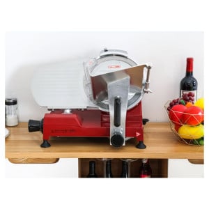 Affettatrice a Gravità per Prosciutto Ø 220 mm 120 W Rossa