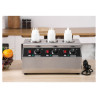 Chauffe Chocolat Triple Dynasteel: Bain-marie électrique professionnel pour sauce chocolat