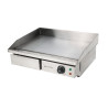 Professional Dynasteel Electric Plancha - Smooth 55 cm: Stainless steel plate, even and fast cooking