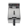 Professional Deep Fryer 13 L 3000 W with Drain - Stainless Steel