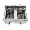 Professional Deep Fryer 2 x 13 L with Drain - Dynasteel: Performance and durability for your kitchen