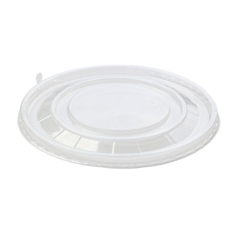 Coperchio PET per Bowl Insalata Kraft da 1300 ml - Lotto da 300 - Dynasteel