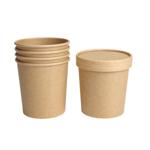 Vaso per zuppa Kraft - 480 ml - Lotto da 300