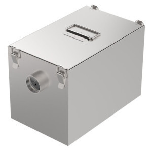 Bacinella per grassi in acciaio inossidabile - 89 L - CombiSteel