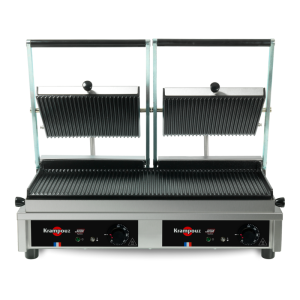 Multi Grill a contatto grande - Piastre rigate