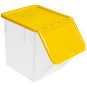 Coperchio per Contenitore per Ingredienti 40 L - Giallo - Gilac