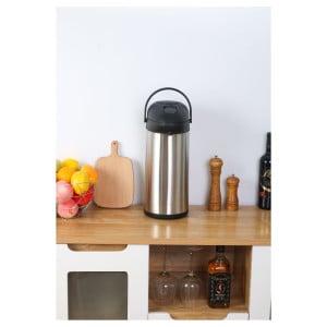 Caffettiera Termos a Pompa 5 L Inox — Airpot Buffet