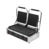 Grill Panini Double - Piastre Rigate - Dynasteel