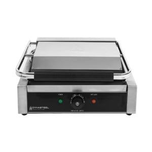 Grill Panini Pro 2200 W Rigato 340x220 mm Inox