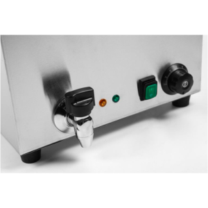 Bain-Marie Pro GN 1/1 20 L 1200 W Inox con Scarico