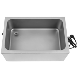 Bain-Marie Pro GN 1/1 20 L 1200 W Inox con Scarico