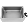 Bagno Maria professionale GN 1/1 con scarico - Dynasteel