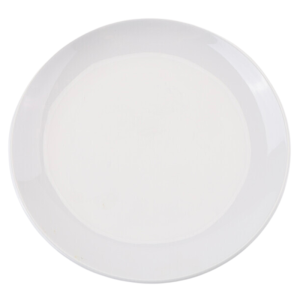 Piatto Rotondo Melamina Ø 17,7 cm Bianco - Confezione da 10