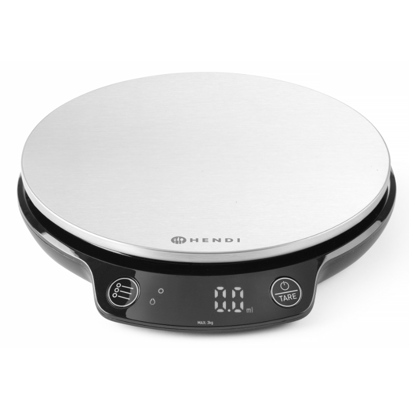 Bilancia da cucina digitale di alta precisione con timer - Capacità 3 kg