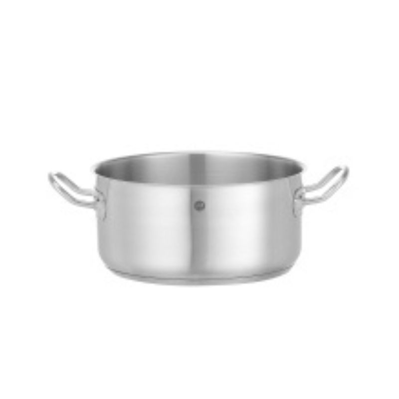 Pentola in Acciaio Inox senza Coperchio - Kitchen Line - 4,9 L - ø 240 mm - Hendi