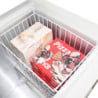Congelatore a Pozzetto con Coperchio Inox - 581 L - Polar