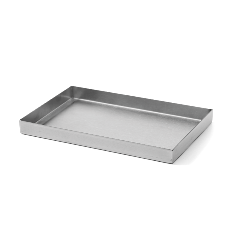 Plaque en Inox avec Anses - 295 x 195 mm - Pujadas