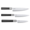 Set di 3 coltelli Wasabi Black - Taglio professionale Coltelli Kai Wasabi Black - Precisione giapponese