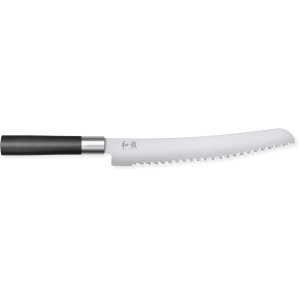 Coltello Pane Wasabi Black 23 cm KAI: taglio perfetto e comfort ottimale