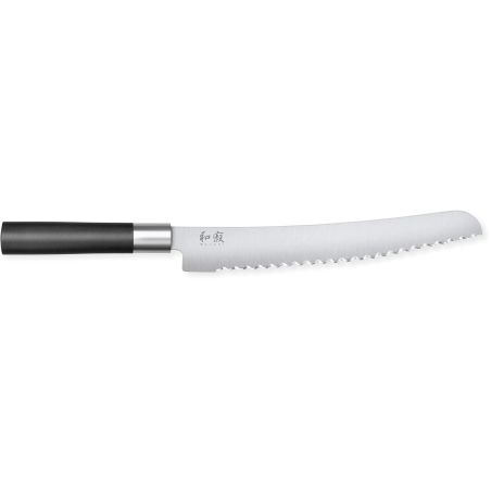 Coltello Pane Wasabi Black 23 cm KAI: taglio perfetto e comfort ottimale