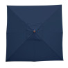 Navy Blue Square Parasol - L 2500mm - Bolero