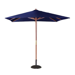 Ombrellone Quadrato Blu Navy - L 2500mm - Bolero