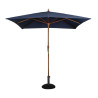 Ombrellone Quadrato Blu Navy - L 2500mm - Bolero