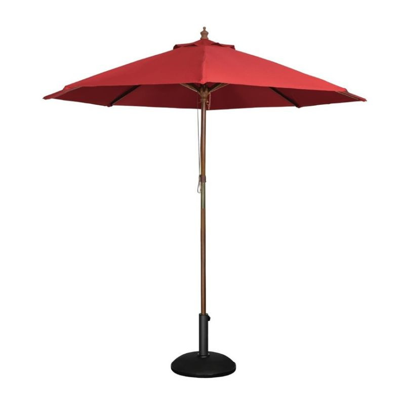 Parasol Rond Rouge - 2,5 m - Bolero