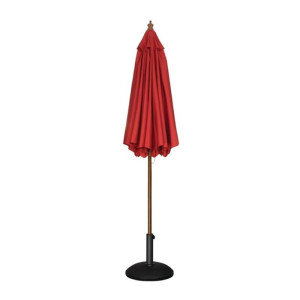 Ombrellone Rotondo Rosso - 2,5 m - Bolero