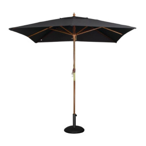 Square Black Parasol - L 2500mm - Bolero