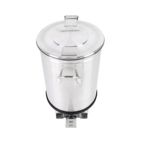 Pattumiera Inox con Pedale - 50 L - Dynasteel