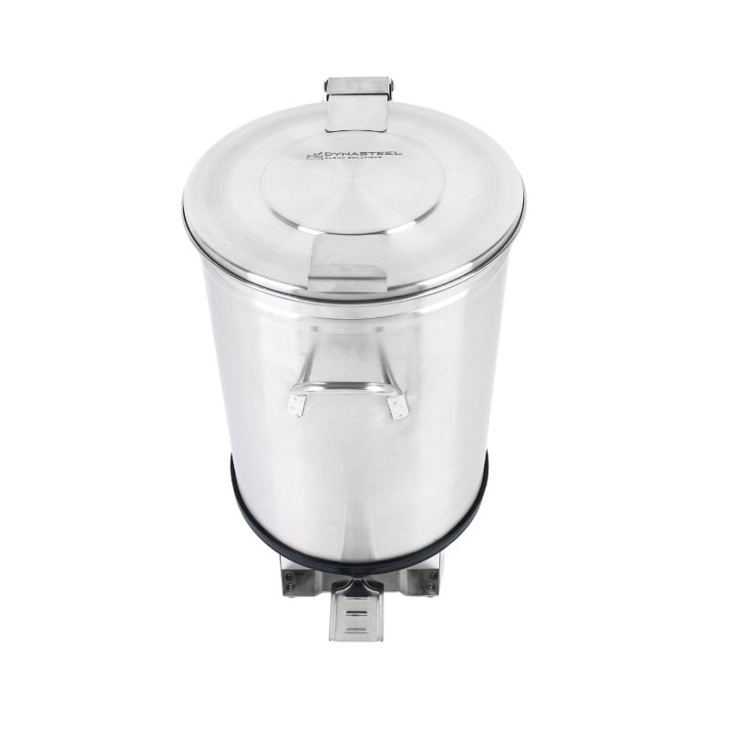 Pattumiera Inox con Pedale - 50 L - Dynasteel Pattumiera Inox con Pedale - 50 L - Dynasteel